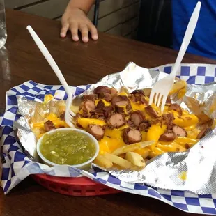 Doggy fries, the kids love them