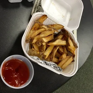 Home cut fries!!
