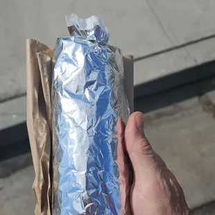 Size of the burrito