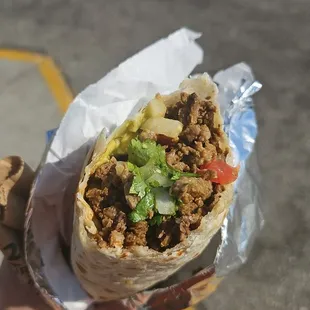 Carne Asada Burrito