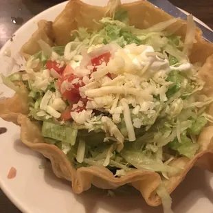 Lunch taco salad