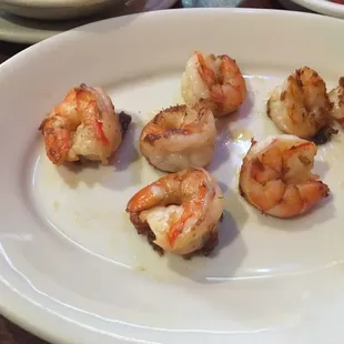 Side of grilled shrimp...