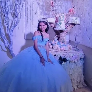 Beautiful cake display