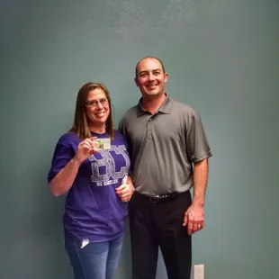 Congratulations Kerri on winning a spa package to Serenity Spa in our Mother's Day drawing. Thank you for the referrals...