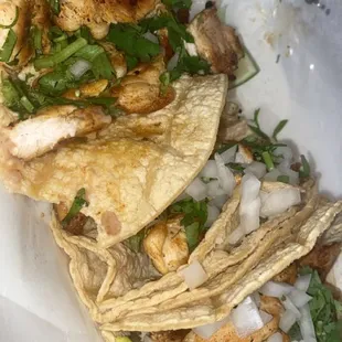 Chicken tacos