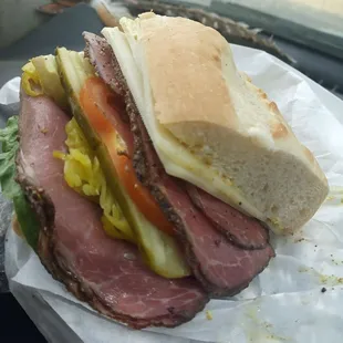 Roast Beef with all the fixins