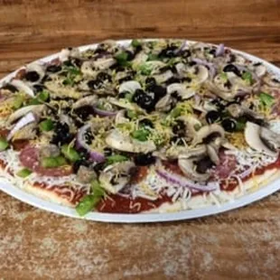 Take and bake pizzas - only $11.99