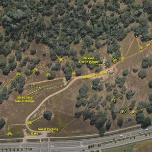 EDH Bowmen range map