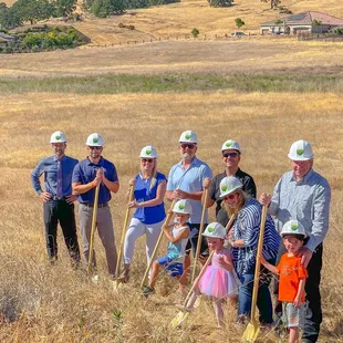 Groundbreaking of a brand new park!