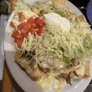 1/2 portion Nachos