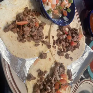a plate of food