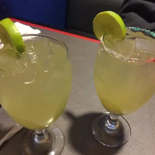 Margaritas.. Aka lime kool-aid.