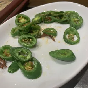 Fried jalapeños