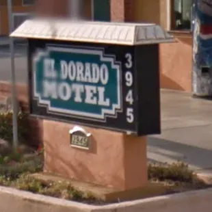 El dorado motel sign