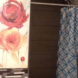 Cubical room 12 shower