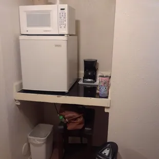 Cubical room 12 fridge area