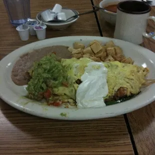 Chicken Fajita Omelette