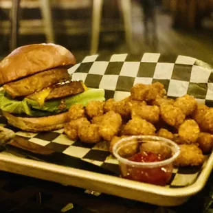 Beyond Burger $14 + $2 Tater Tots
