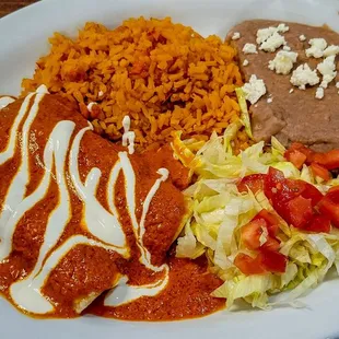 chipotle chicken enchiladas