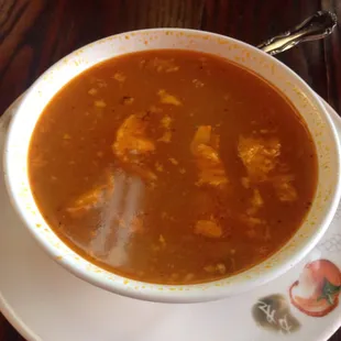 Salmon soup