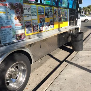 Not the best photo! But it's located right outside of Tender Donuts and Kaiser