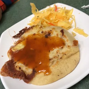 a plate of food