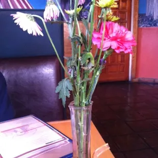 I can see some of the flowers are "down."