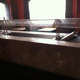 They do have a buffet during lunch time.