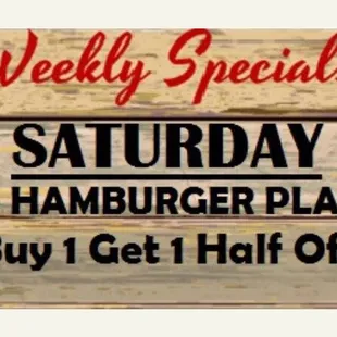 a sign for the restaurant