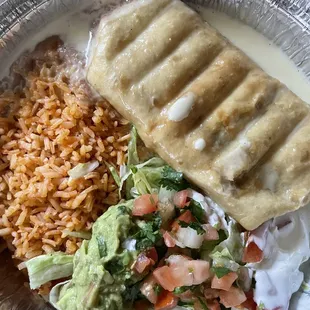 Chicken chimichanga