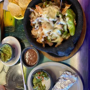 a plate of food