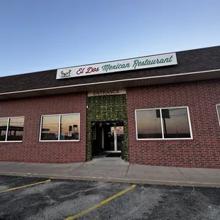 Entrance to restaurant