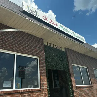outside