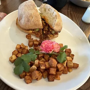 Chorizo and Egg Sandwich