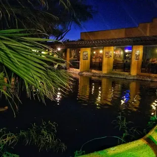 Patio dining