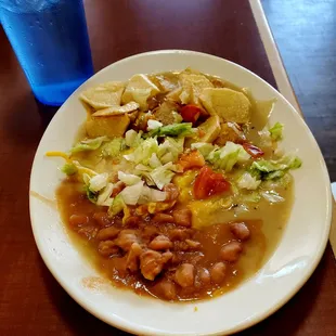 1/2 order Huevos Ranceros