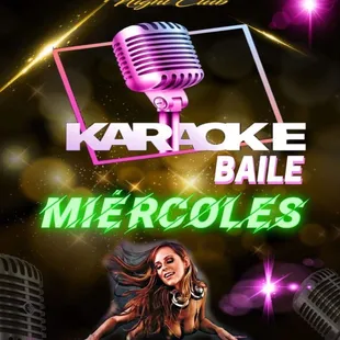 MIÉRCOLES DE KARAOKE LOS ESPERAMOS