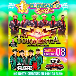 SÁBADO 8 DE ENERO MÚSICA EN VIVO