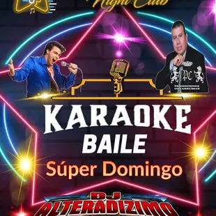 Domingos de karaoke