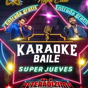 Jueves de karaoke