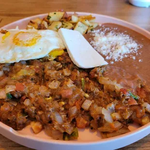 Machaca was delicious and flavorful,  nothing dry over here