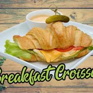 Brackfast croissant