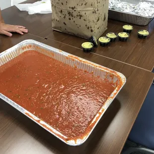 They deliver the salsa.