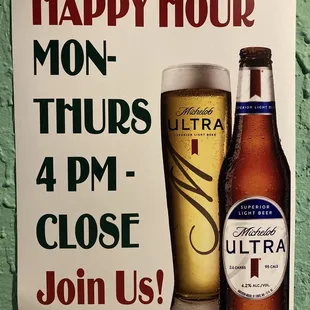 a poster for a beer