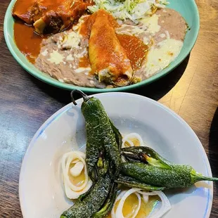 "Fresh  jalapeño, roasted in lemon juice ..." to make the experience even better!