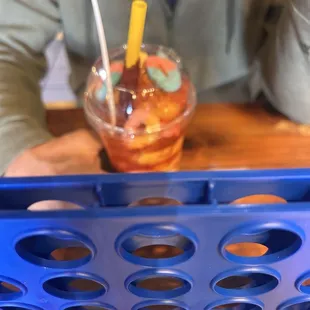 Connect 4 &amp; mangolada!