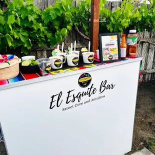 The El Esquite Bar serving the Best antojos!