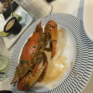 Great food and friendly service.  Seafood food was a little different that what I've previously had. But great taste