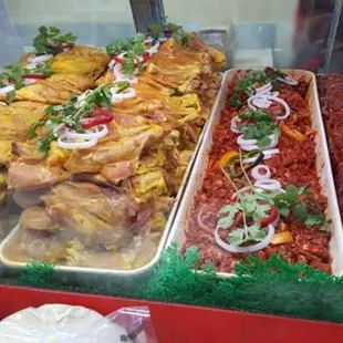 Adobada And Pollo Preparado