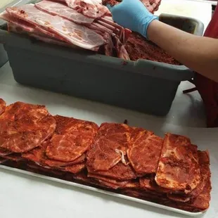 WE HAVE PRIDE IN WHAT WE DO, WE SEASON AND MARINATE OUR MEAT WITH JOY